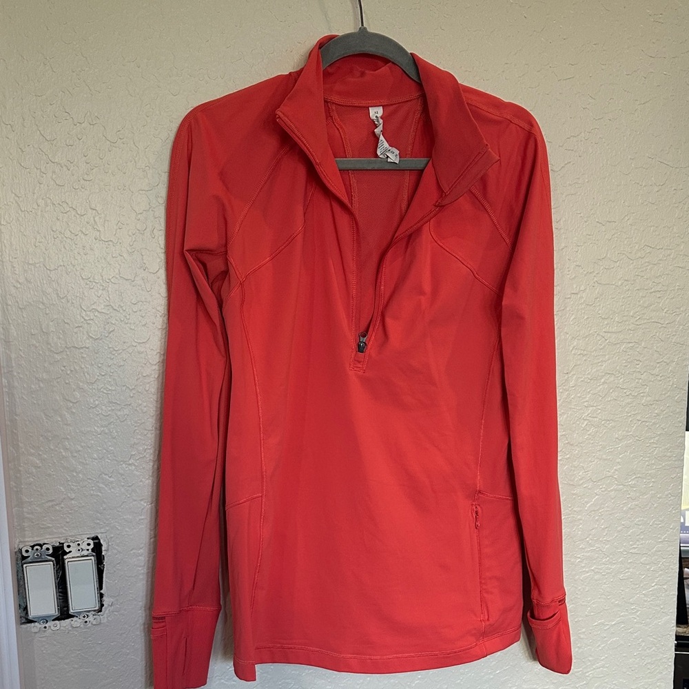 Lulu Quarter-Zip Pullover size 12